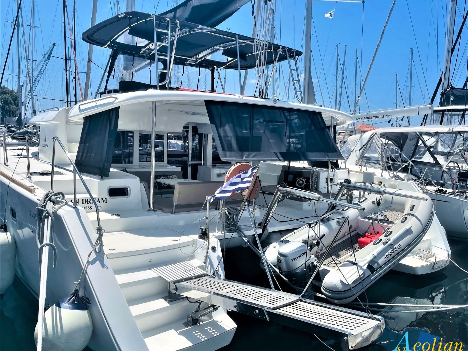 Lagoon 450  Flybridge “Aeolian Dream“, Preveza