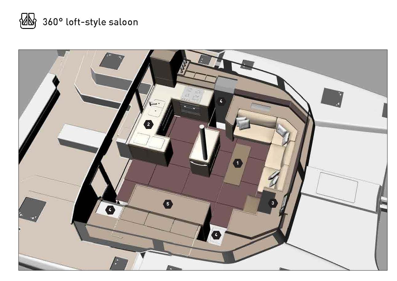 фото Dufour Catamaran 48 17