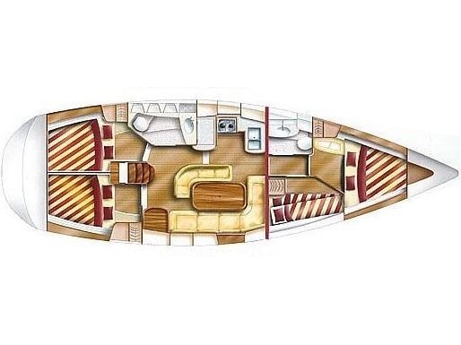 Dufour  - ARMONIA - Plan image - Griechenland, Port of Volos