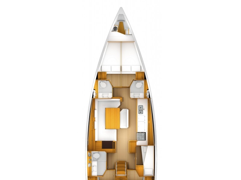 S/Y - Sun Odyssey 509 - 5 Cabins - Built 2013