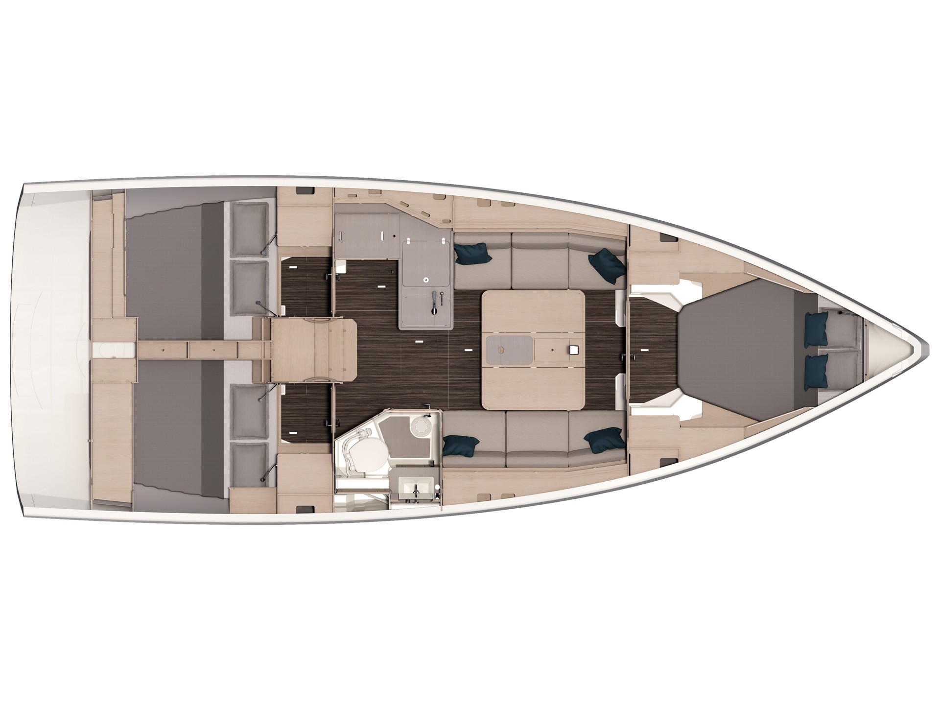 Dufour  - Nica - Plan image - Italy, Capo d'Orlando Marina