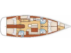 S/Y - Oceanis 50 Family - 5 Cabins - Built 2010