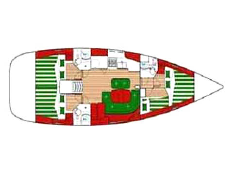S/Y - Oceanis 473 - 4 Cabins - Built 2004