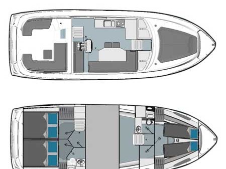 M/Y - Bavaria E40 Fly - 4 Cabins - Built 2018