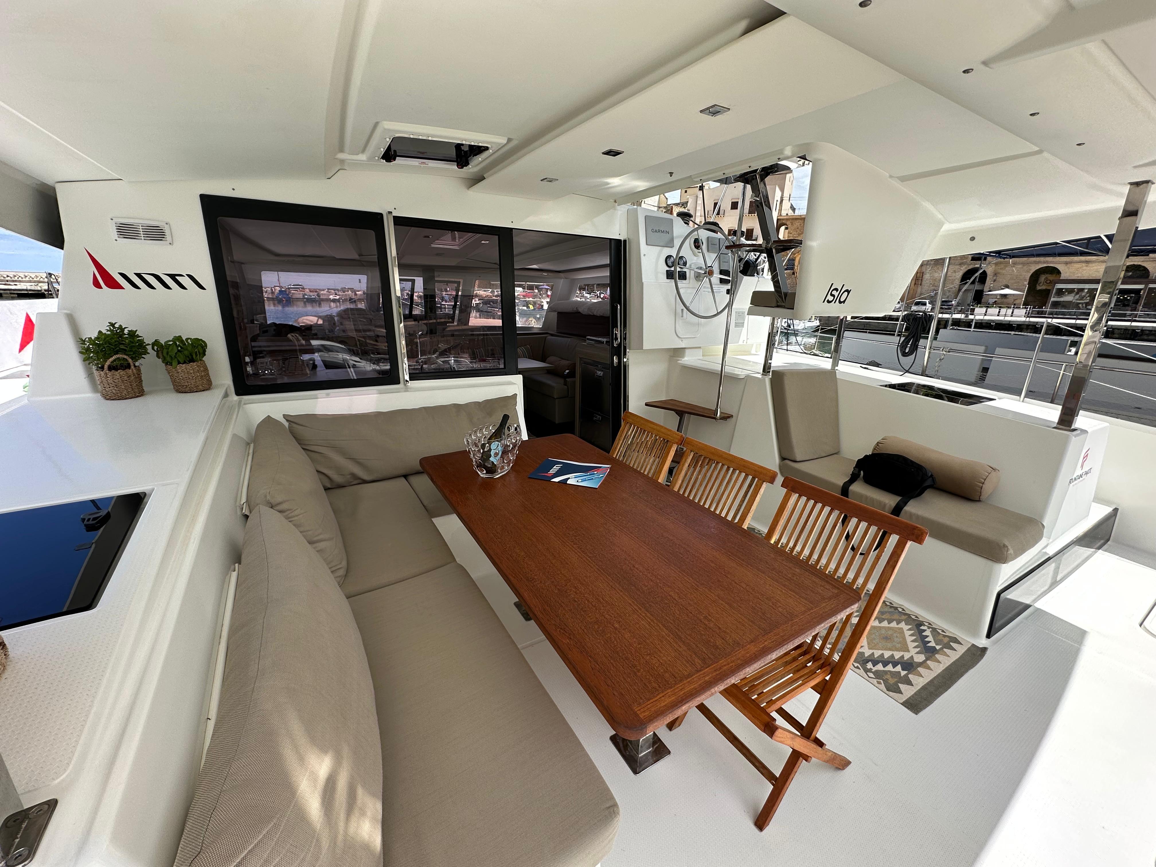 Fountaine Pajot Isla 40  (Wm-Ac in dinette-Gen-Sol.Pan), Castellammare del Golfo