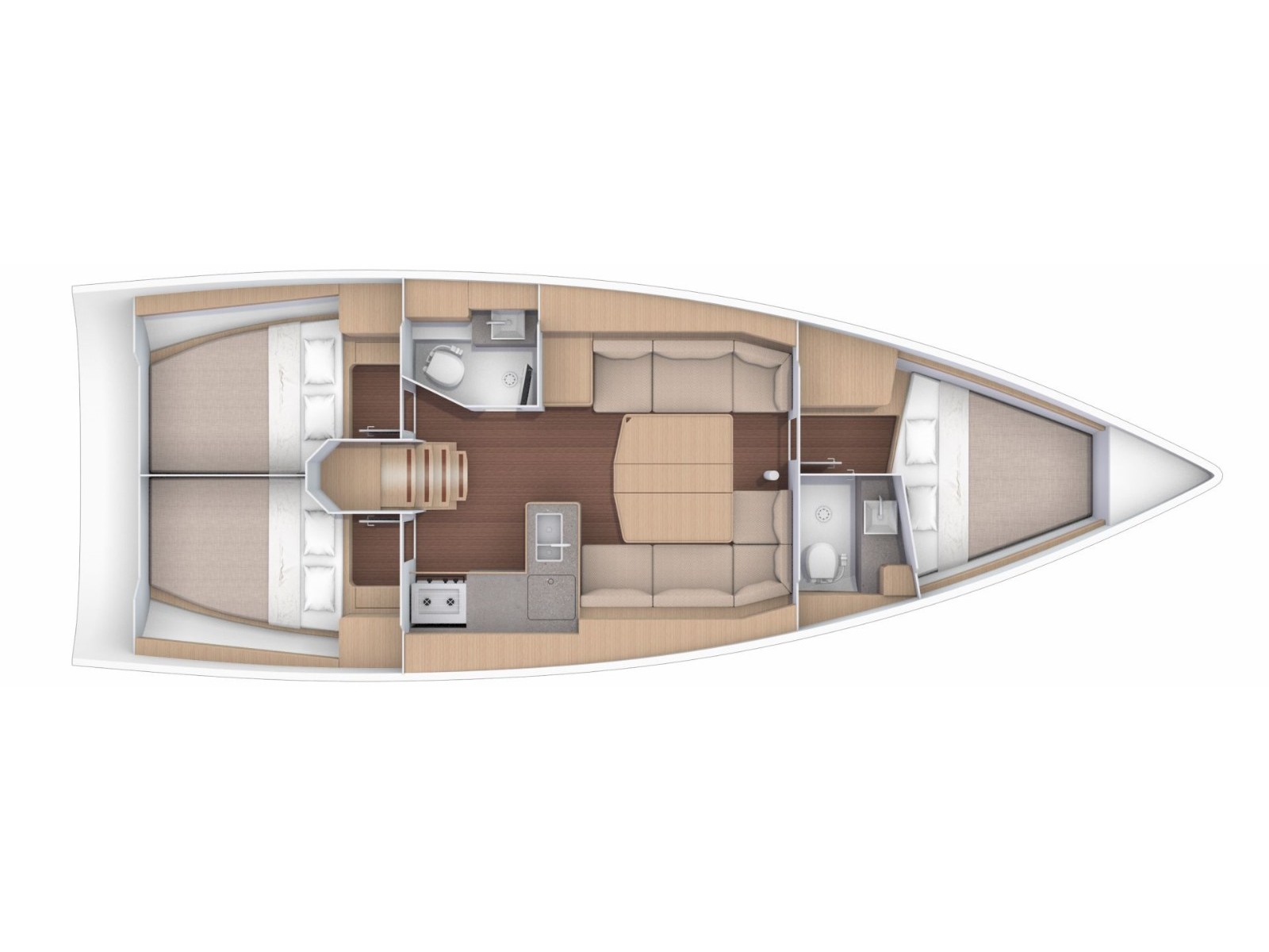 Dufour  - Nagini - Plan image - Italy, La Cala (Porto Palermo)