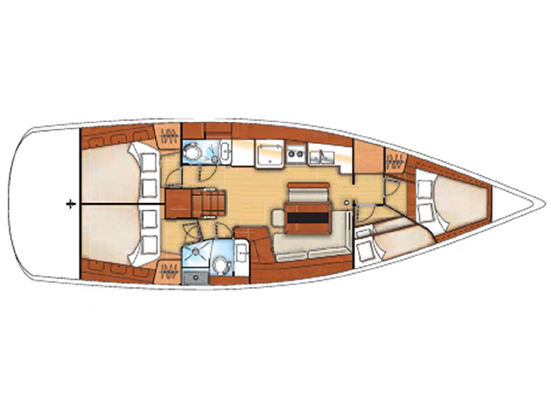 S/Y - Oceanis 46 - 4 Cabins - Built 2011