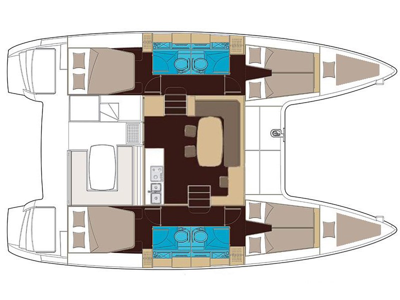Lagoon  - Cata Loca - Plan image - Griechenland, Tourlos Marina