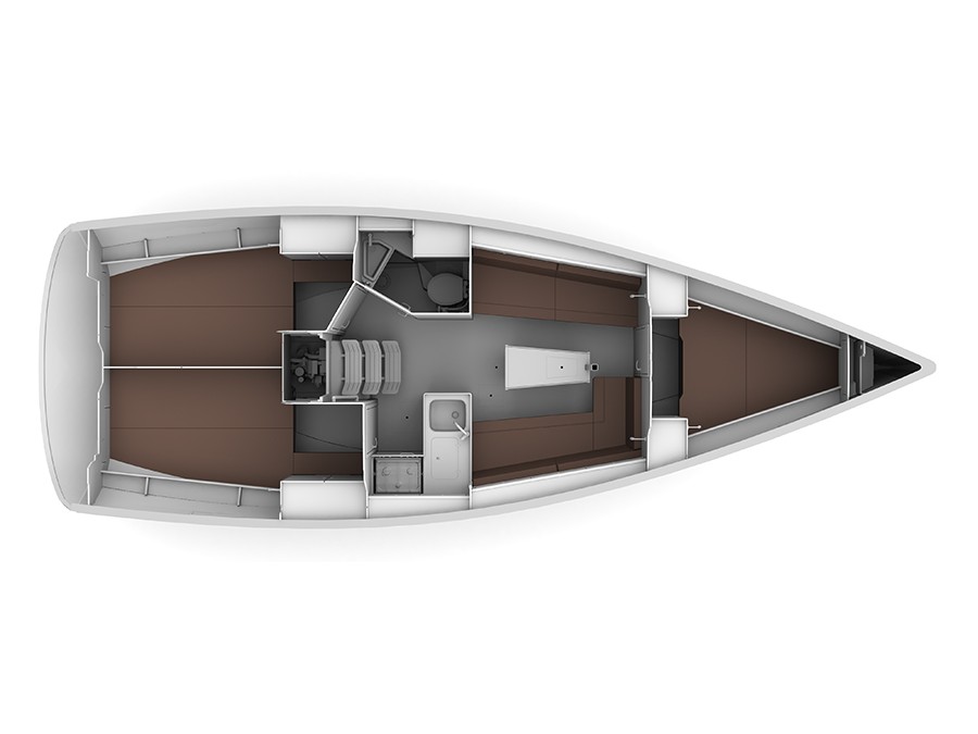 Bavaria  - Whirl - Plan image - Croatia, D-Marin Dalmacija Marina