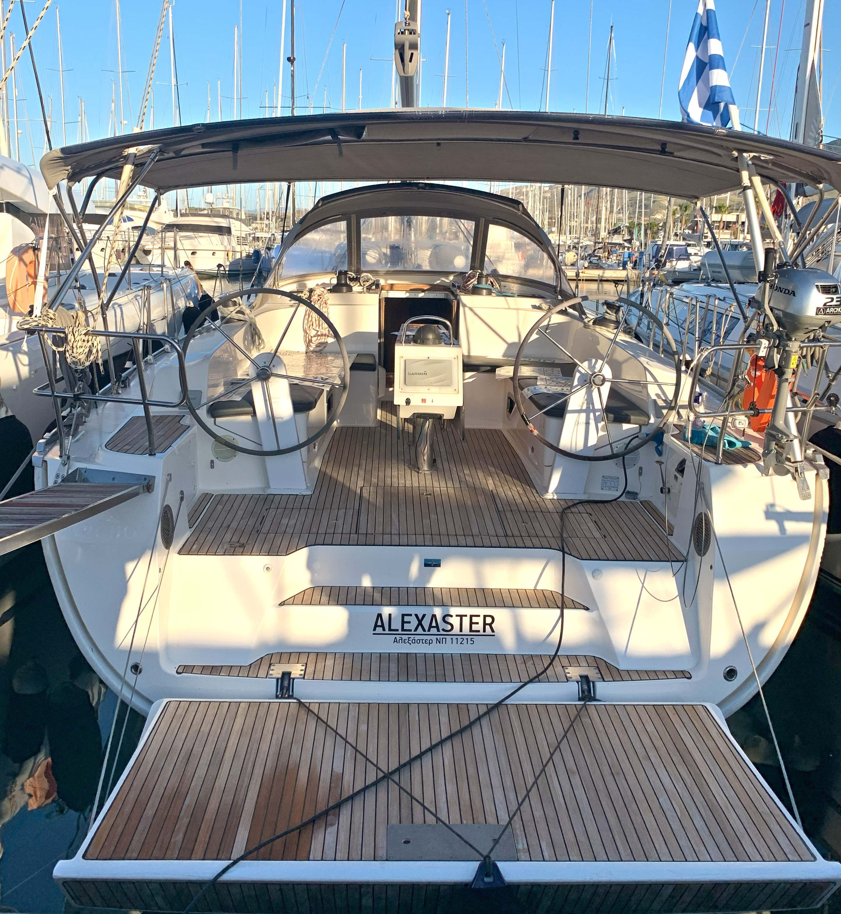 Bavaria Cruiser 46, Kos