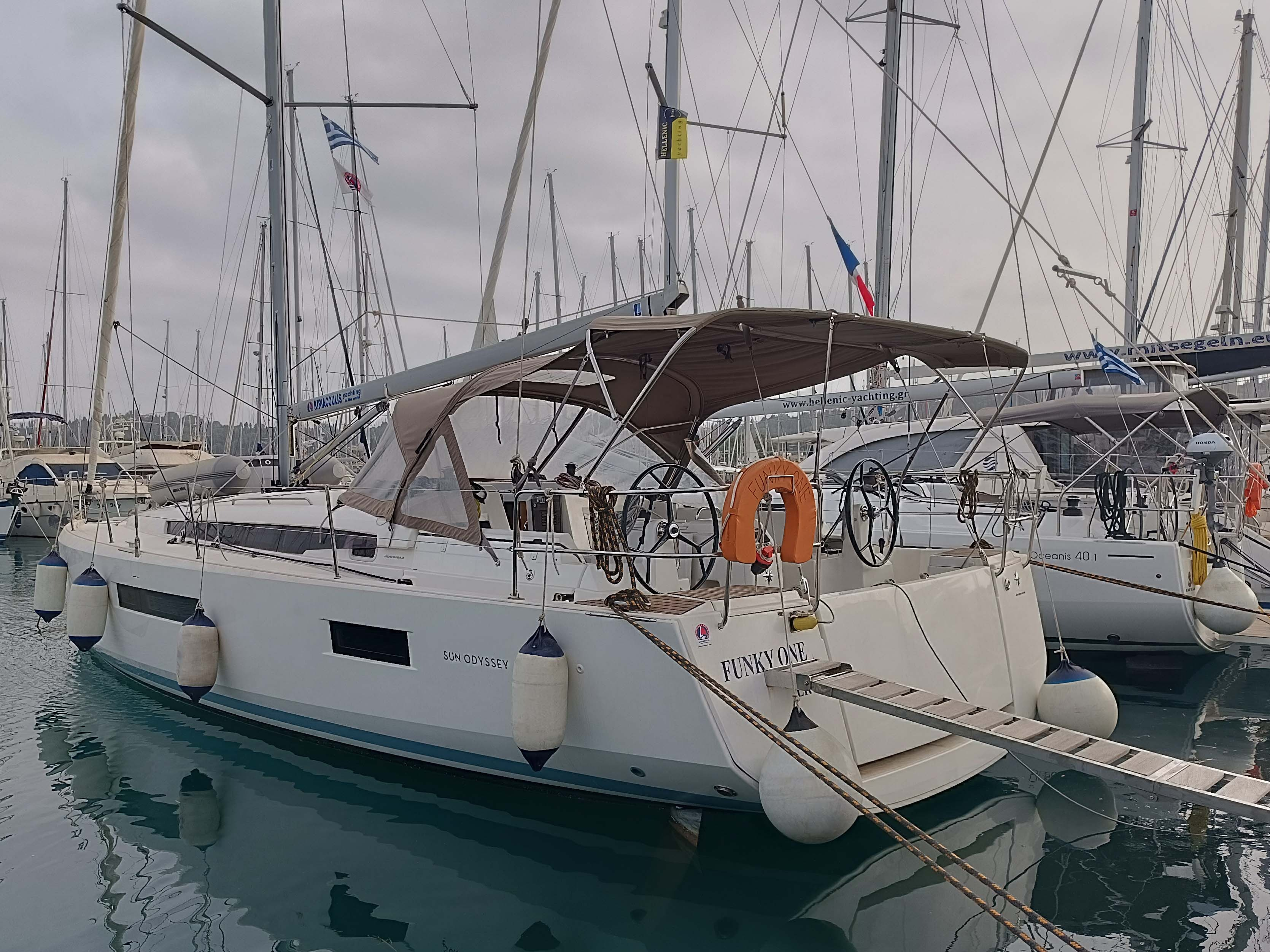 Sun Odyssey 440, Kontokali-Corfu