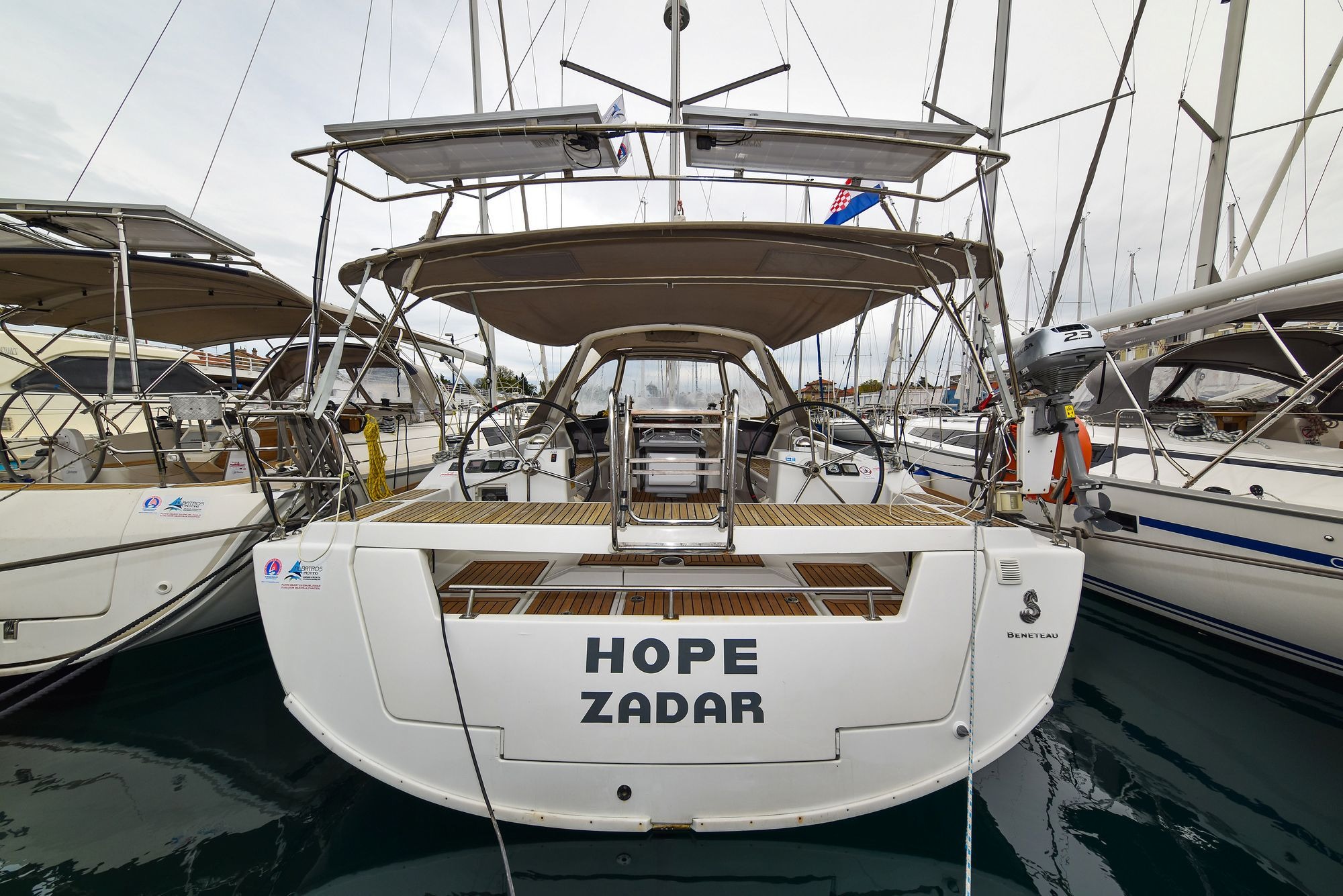 Oceanis 41, Zadar