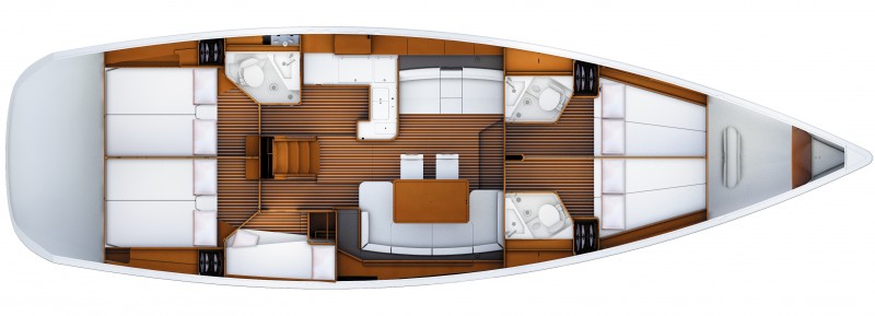 S/Y - Jeanneau 53 - 6 Cabins - Built 2013