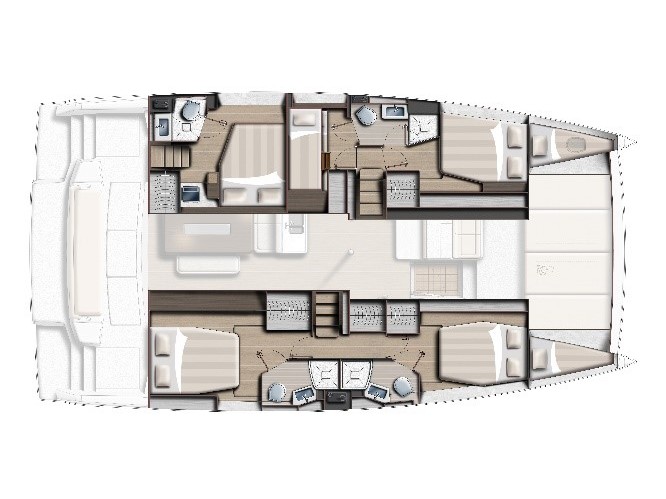 Catamaran - Bali 4.6 - 6 Cabins - Built 2021