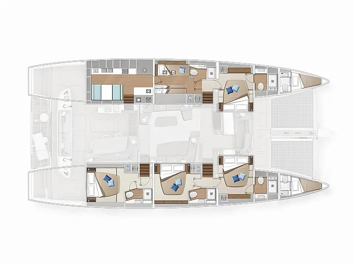 SAILUXE - Gloria, Plan image