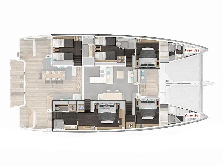 SAILUXE - Pac-one, Plan image