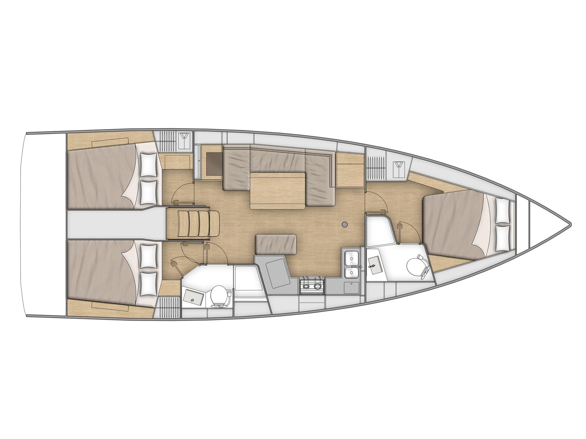 La Mer, Plan image