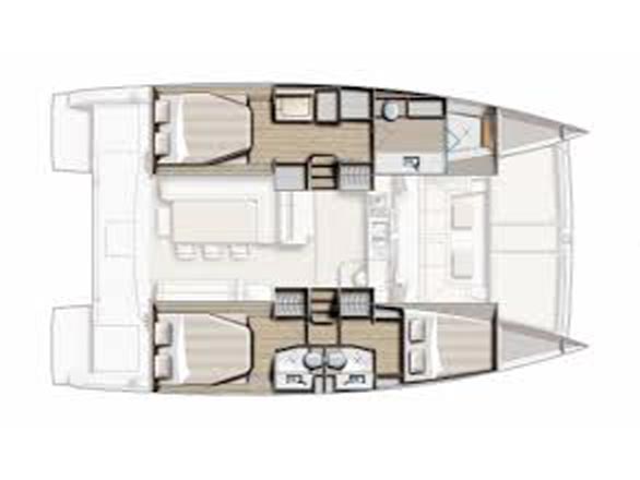 Catamaran - Bali 4.0 - 3 Cabins - Built 2017