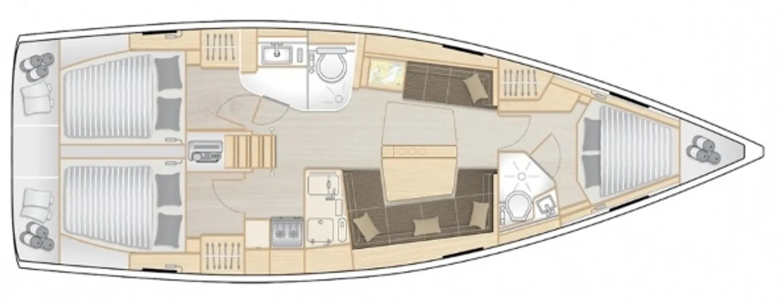 Piranha, Plan image
