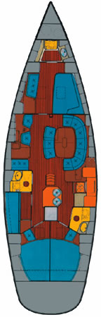 Plan image BAVARIA 51 CRUISER / Bavaria 51 Cruiser[G]