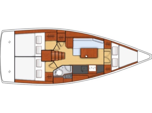 Beneteau  - Il Moro di Lamezia - Standard line - Plan image - Italy, Marina di Olbia