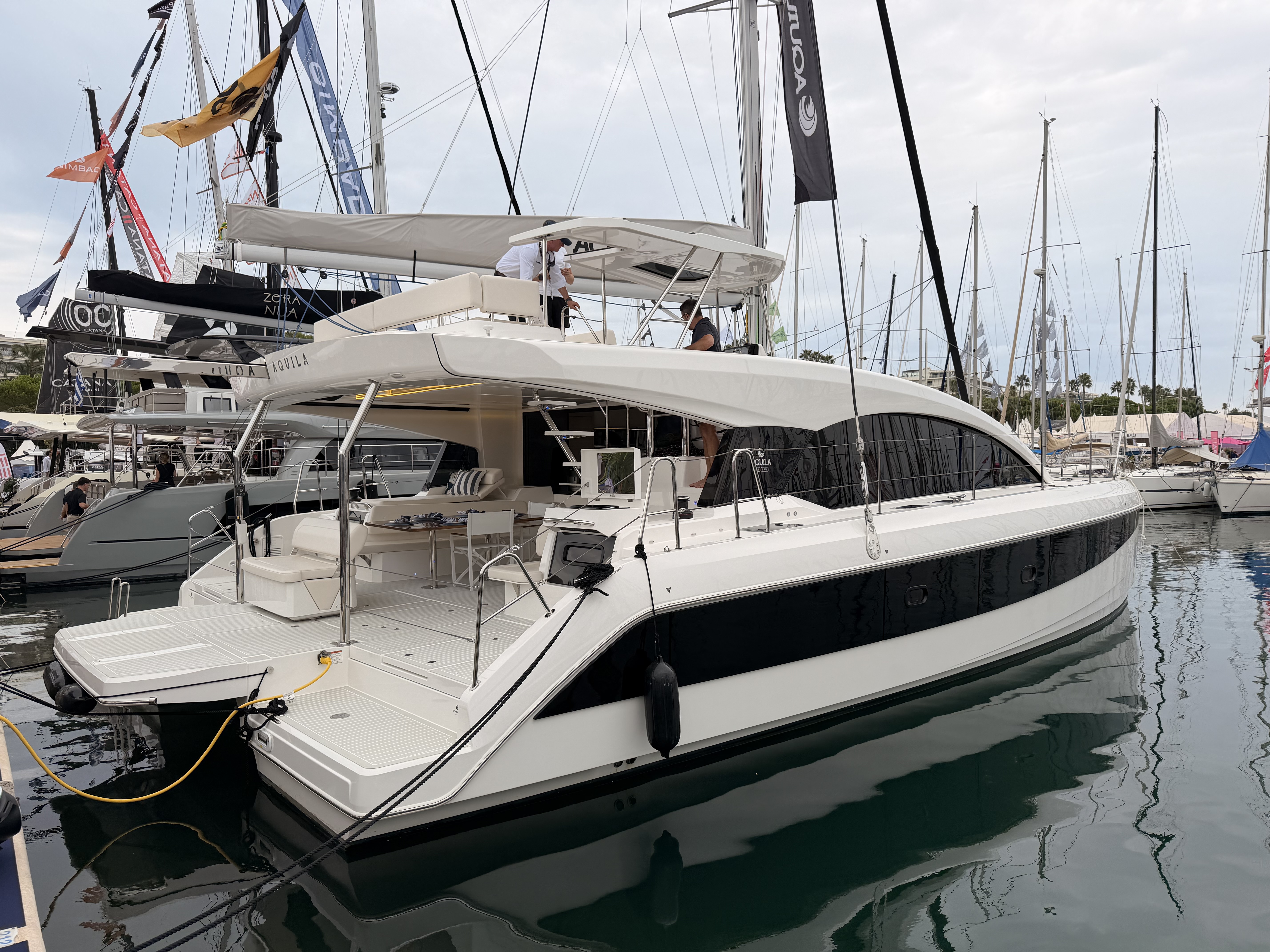 Aquila 45 Sail yacht charter photo