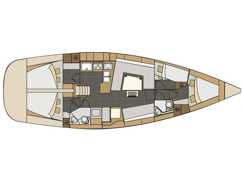 Plan image Alkistis / Elan 45 Impression[G]