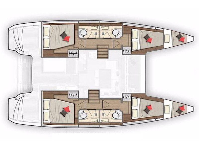 Catamaran - Lagoon 40 - 6 Cabins - Built 2018
