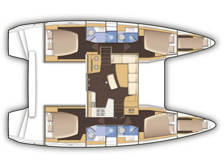 Catamaran - Lagoon 42 - 6 Cabins - Built 2020