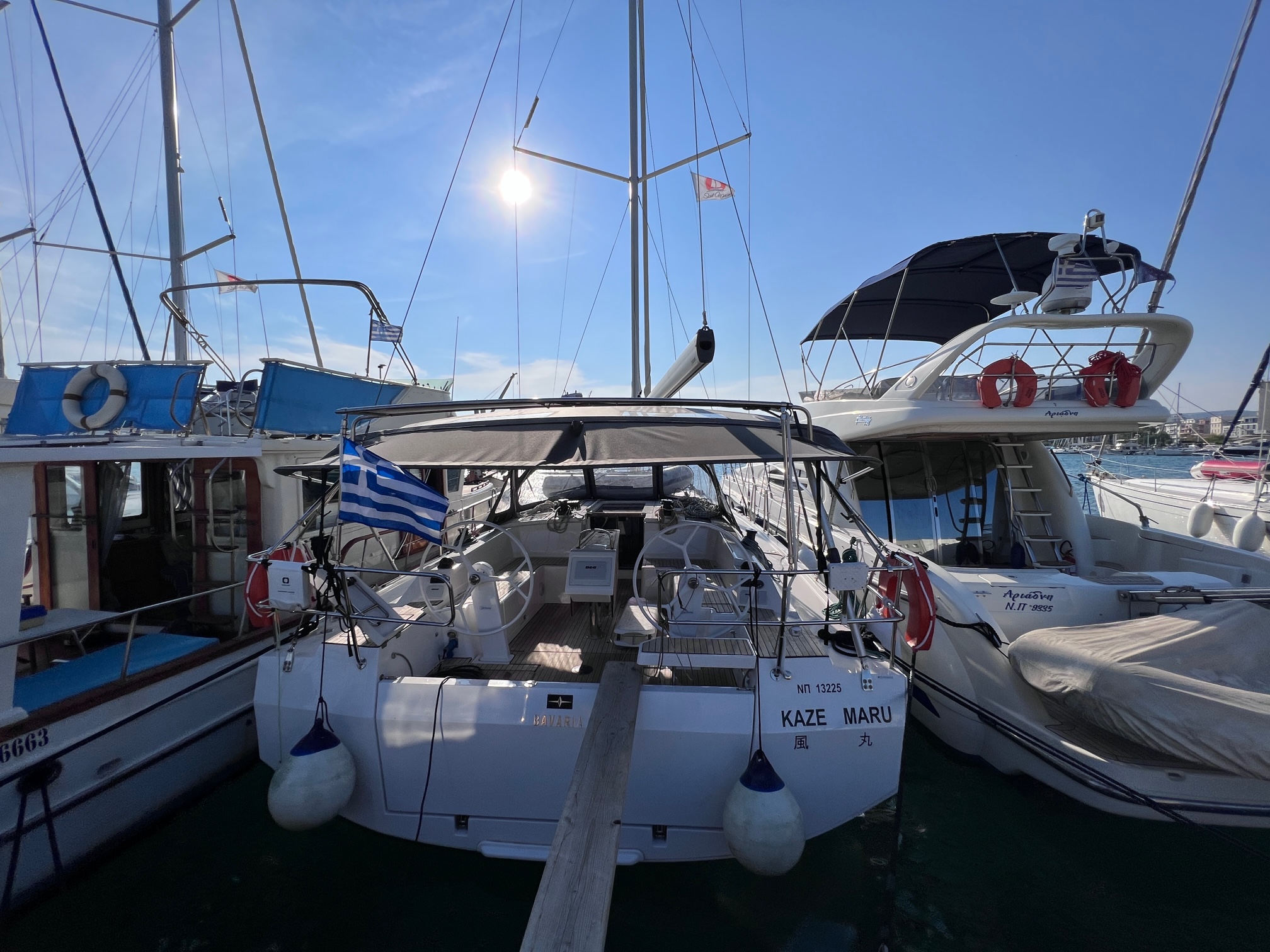 Bavaria C42 “Kaze Maru“, Volos