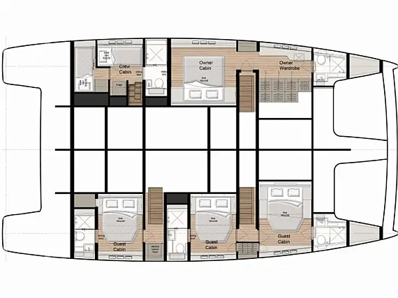 Sunreef 60 - Immagine di layout