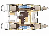 Lagoon 46/12  - Layout image