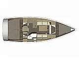 Dufour 350 GL   - [Layout image]