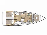 Oceanis 40.1 - Layout image