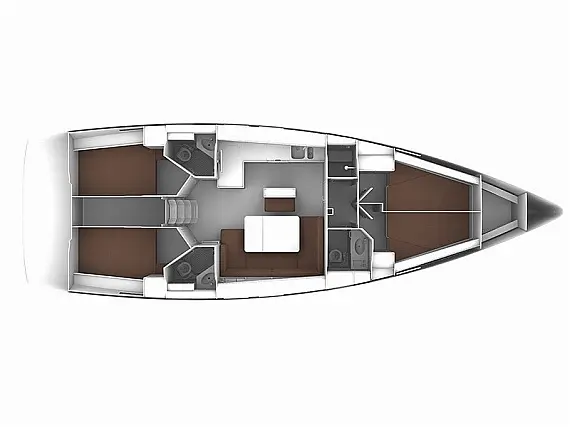 Bavaria Cruiser 46 - Immagine di layout