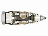Dufour 460 Grand Large * - [Layout image]