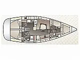Elan 444 Impression - Layout image