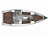 Bavaria Cruiser 37 - [Layout image]