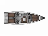 BAVARIA C 46 BT - Layout image