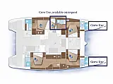 Lagoon 52F - Layout image