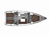 Bavaria 46 Cruiser - Layout image