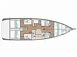 Sun Odyssey 490 - Layout image