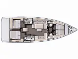 Dufour 470 - Layout image