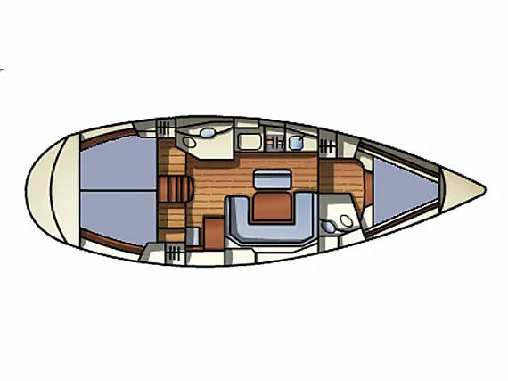 Elan 40 - Layout image