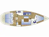 Bavaria 40 Cruiser /3cab - Plan détaillé