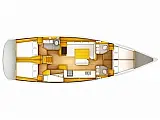 Sun Odyssey 519 - Layout image