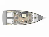 Dufour 41 - Layout image