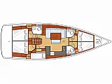 Oceanis 48 - Layout image