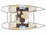 Lagoon 380 - Layout image