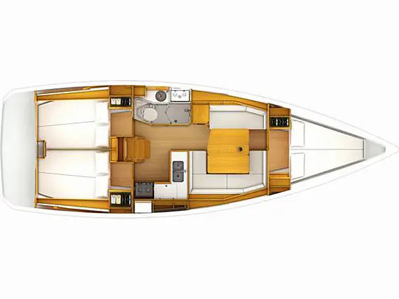 Sun Odyssey 389 - Immagine di layout